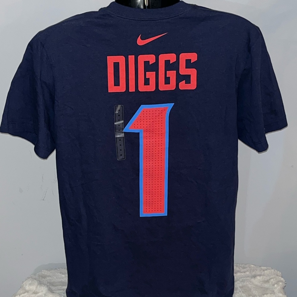 Houston Texans Stefon Diggs Nike Short Sleeve Jersey Shirt Mens Large NWT